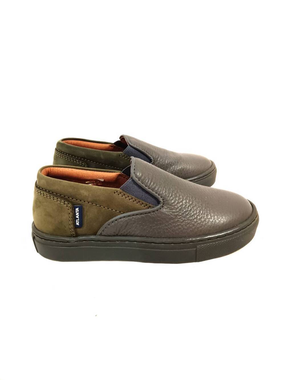NEW ATLANTA MOCASSIN kids' slip on sneakers in multicolor